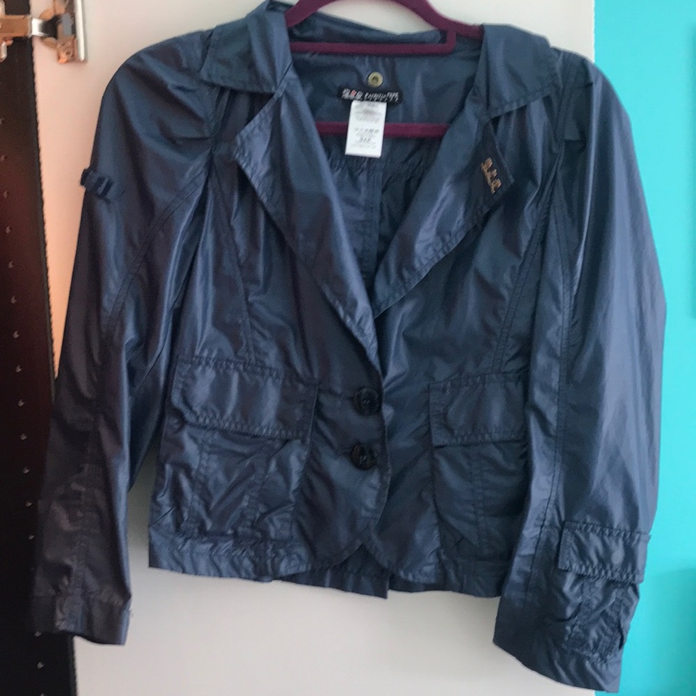 Women’s Italian designer rain jacket
